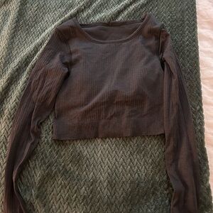 lululemon Black Long Sleeve Women's Top